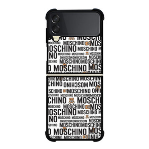 MOSCHINO ABSTRACT LOGO Samsung Galaxy Z Flip 3 Case Cover MOSCHINO ABSTRACT LOGO Samsung Galaxy Z Flip 3 Case Cover