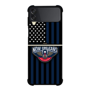 NEW ORLEANS NBA USA FLAG Samsung Galaxy Z Flip 3 Case Cover NEW ORLEANS NBA USA FLAG Samsung Galaxy Z Flip 3 Case Cover
