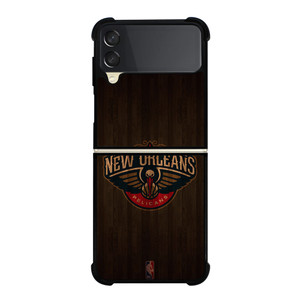 NEW ORLEANS PELICANS BASKETBALL COURT NBA Samsung Galaxy Z Flip 3 Case Cover NEW ORLEANS PELICANS BASKETBALL COURT NBA Samsung Galaxy Z Flip 3 Case Cover