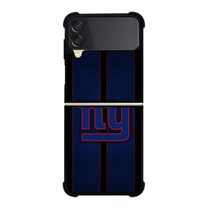 NEW YORK GIANTS NFL METAL STRIPE Samsung Galaxy Z Flip 3 Case Cover