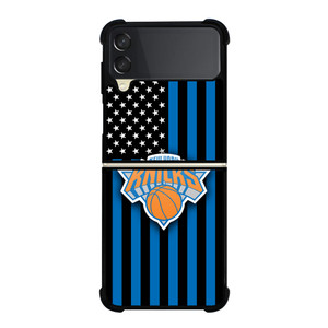 NEW YORK KNICKS NBA USA FLAG Samsung Galaxy Z Flip 3 Case Cover NEW YORK KNICKS NBA USA FLAG Samsung Galaxy Z Flip 3 Case Cover