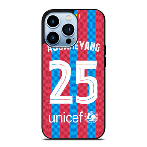 AUBAMEYANG 25 FC BARCELONA 2022 iPhone 13 Pro Max Case Cover