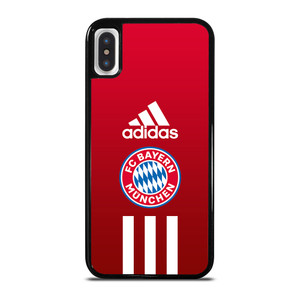 BAYERN MUNCHEN FC ADIDAS STRIPES iPhone X / XS Case Cover