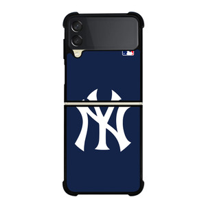 NEW YORK YANKEES MLB LOGO Samsung Galaxy Z Flip 3 Case Cover NEW YORK YANKEES MLB LOGO Samsung Galaxy Z Flip 3 Case Cover