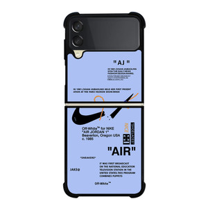 NIKE AIR OFF WHITE TARO Samsung Galaxy Z Flip 3 Case Cover