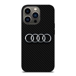 AUDI MOTOR CARBON FIBER iPhone 13 Pro Case Cover