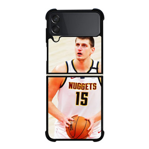 NIKOLA JOKIC DENVER NUGGETS 4 Samsung Galaxy Z Flip 3 Case Cover