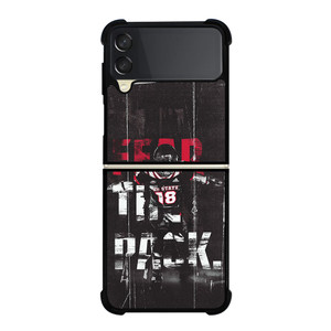 NORTH CAROLINA WOLFPACK FOOTBALL Samsung Galaxy Z Flip 3 Case Cover NORTH CAROLINA WOLFPACK FOOTBALL Samsung Galaxy Z Flip 3 Case Cover