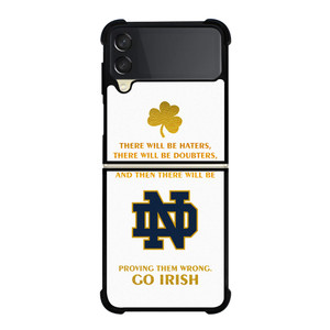 NOTRE DAME FIGHTING IRISH QUOTES Samsung Galaxy Z Flip 3 Case Cover NOTRE DAME FIGHTING IRISH QUOTES Samsung Galaxy Z Flip 3 Case Cover