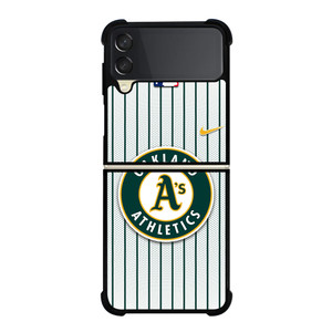 OAKLAND ATHLETICS MLB NIKE Samsung Galaxy Z Flip 3 Case Cover OAKLAND ATHLETICS MLB NIKE Samsung Galaxy Z Flip 3 Case Cover