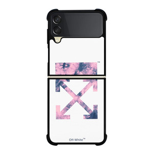 OFF WHITE PURPLE MARBLE Samsung Galaxy Z Flip 3 Case Cover OFF WHITE PURPLE MARBLE Samsung Galaxy Z Flip 3 Case Cover