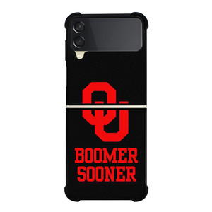 OKLAHOMA BOOMER SOONER FOOTBALL Samsung Galaxy Z Flip 3 Case Cover OKLAHOMA BOOMER SOONER FOOTBALL Samsung Galaxy Z Flip 3 Case Cover
