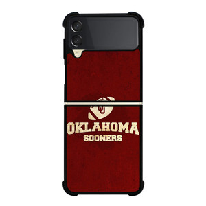 OKLAHOMA SOONERS FOOTBALL Samsung Galaxy Z Flip 3 Case Cover OKLAHOMA SOONERS FOOTBALL Samsung Galaxy Z Flip 3 Case Cover