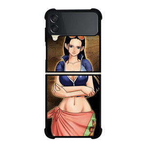 ONE PIECE MANGA NICO ROBIN Samsung Galaxy Z Flip 3 Case Cover ONE PIECE MANGA NICO ROBIN Samsung Galaxy Z Flip 3 Case Cover