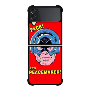 PEACEMAKER SUPERHERO JOHN CENA CARTOON ART Samsung Galaxy Z Flip 3 Case Cover PEACEMAKER SUPERHERO JOHN CENA CARTOON ART Samsung Galaxy Z Flip 3 Case Cover