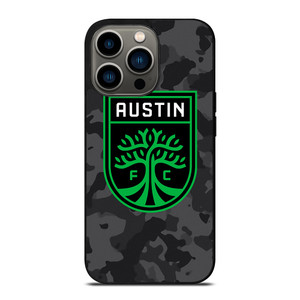 AUSTIN FC MLS BLACK CAMO iPhone 13 Pro Case Cover AUSTIN FC MLS BLACK CAMO iPhone 13 Pro Case Cover