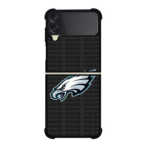 PHILADELPHIA EAGLES FOOTBALL TEXT Samsung Galaxy Z Flip 3 Case Cover