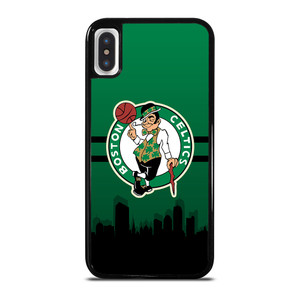 BOSTON CELTICS NBA SKYLINE iPhone X / XS Case Cover