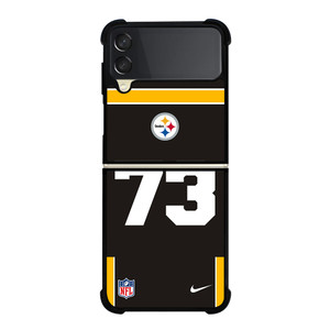 PITTSBURGH STEELERS JOE HAEG 73 NFL NIKE Samsung Galaxy Z Flip 3 Case Cover PITTSBURGH STEELERS JOE HAEG 73 NFL NIKE Samsung Galaxy Z Flip 3 Case Cover