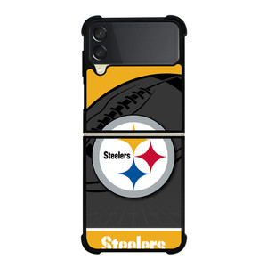 PITTSBURGH STEELERS NFL TEAM Samsung Galaxy Z Flip 3 Case Cover PITTSBURGH STEELERS NFL TEAM Samsung Galaxy Z Flip 3 Case Cover