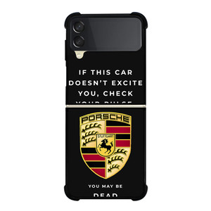 PORSCHE CAR QUOTES Samsung Galaxy Z Flip 3 Case Cover