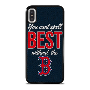 BOSTON RED SOX MLB BASEBALL BANTER FANS iPhone X / XS Case Cover