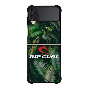 RIP CURL SURFING PALM TREE Samsung Galaxy Z Flip 3 Case Cover RIP CURL SURFING PALM TREE Samsung Galaxy Z Flip 3 Case Cover