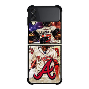 RONALD ACUNA JR ATLANTA BRAVES BASEBALL Samsung Galaxy Z Flip 3 Case Cover RONALD ACUNA JR ATLANTA BRAVES BASEBALL Samsung Galaxy Z Flip 3 Case Cover