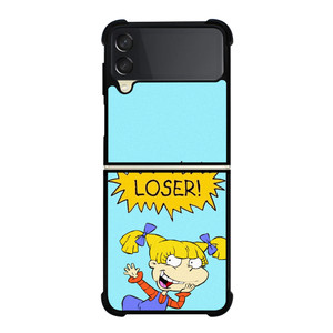 RUGRATS ANGELICA LOSER Samsung Galaxy Z Flip 3 Case Cover RUGRATS ANGELICA LOSER Samsung Galaxy Z Flip 3 Case Cover