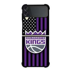 SACRAMENTO KINGS NBA USA FLAG Samsung Galaxy Z Flip 3 Case Cover SACRAMENTO KINGS NBA USA FLAG Samsung Galaxy Z Flip 3 Case Cover