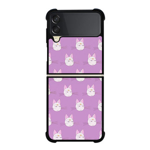 SAILOR MOON CAT CUTE PATTERN Samsung Galaxy Z Flip 3 Case Cover SAILOR MOON CAT CUTE PATTERN Samsung Galaxy Z Flip 3 Case Cover