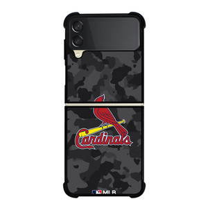 SAINT LOUIS CARDINALS BASEBALL BLACK CAMO Samsung Galaxy Z Flip 3 Case Cover SAINT LOUIS CARDINALS BASEBALL BLACK CAMO Samsung Galaxy Z Flip 3 Case Cover