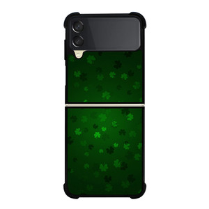 SAINT PATRICKS SHAMROCK LEAF Samsung Galaxy Z Flip 3 Case Cover SAINT PATRICKS SHAMROCK LEAF Samsung Galaxy Z Flip 3 Case Cover