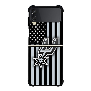SAN ANTONIO SPURS NBA USA FLAG Samsung Galaxy Z Flip 3 Case Cover SAN ANTONIO SPURS NBA USA FLAG Samsung Galaxy Z Flip 3 Case Cover