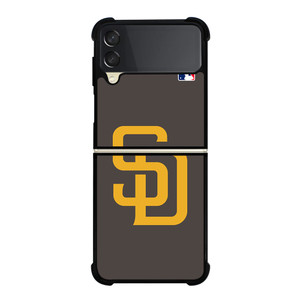 SAN DIEGO PADRES MLB LOGO Samsung Galaxy Z Flip 3 Case Cover SAN DIEGO PADRES MLB LOGO Samsung Galaxy Z Flip 3 Case Cover