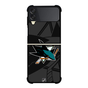 SAN JOSE SHARKS NHL TEAM Samsung Galaxy Z Flip 3 Case Cover SAN JOSE SHARKS NHL TEAM Samsung Galaxy Z Flip 3 Case Cover