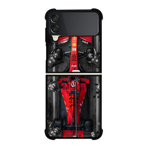 SCUDERIA FERRARI F1 CHARLES LECLERC 2 Samsung Galaxy Z Flip 3 Case Cover