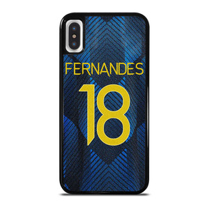 BRUNO FERNANDES MANCHESTER UNITED JERSEY iPhone X / XS Case Cover BRUNO FERNANDES MANCHESTER UNITED JERSEY iPhone X / XS Case Cover