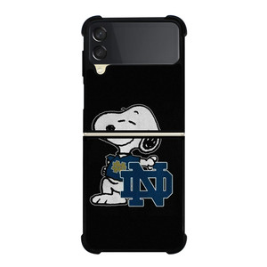 SNOOPY NOTRE DAME FIGHTING IRISH Samsung Galaxy Z Flip 3 Case Cover SNOOPY NOTRE DAME FIGHTING IRISH Samsung Galaxy Z Flip 3 Case Cover