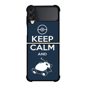 SNORLAX KABIGON POKEMON FUNNY Samsung Galaxy Z Flip 3 Case Cover SNORLAX KABIGON POKEMON FUNNY Samsung Galaxy Z Flip 3 Case Cover
