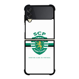 SPORTING LISBON CLUB DE PORTUGAL Samsung Galaxy Z Flip 3 Case Cover SPORTING LISBON CLUB DE PORTUGAL Samsung Galaxy Z Flip 3 Case Cover