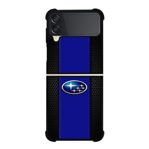 SUBARU CAR METAL CARBON Samsung Galaxy Z Flip 3 Case Cover SUBARU CAR METAL CARBON Samsung Galaxy Z Flip 3 Case Cover
