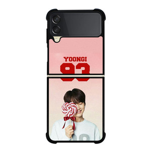 SUGA MIN YOONGIN BTS BANGTAN BOYS Samsung Galaxy Z Flip 3 Case Cover SUGA MIN YOONGIN BTS BANGTAN BOYS Samsung Galaxy Z Flip 3 Case Cover