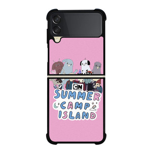 SUMMER CAMP ISLAND CARTOON 2 Samsung Galaxy Z Flip 3 Case Cover SUMMER CAMP ISLAND CARTOON 2 Samsung Galaxy Z Flip 3 Case Cover