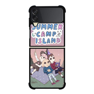 SUMMER CAMP ISLAND CARTOON Samsung Galaxy Z Flip 3 Case Cover SUMMER CAMP ISLAND CARTOON Samsung Galaxy Z Flip 3 Case Cover