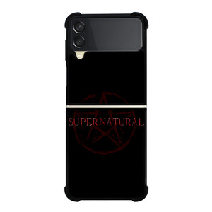 SUPERNATURAL MOVIES LOGO 2 Samsung Galaxy Z Flip 3 Case Cover SUPERNATURAL MOVIES LOGO 2 Samsung Galaxy Z Flip 3 Case Cover