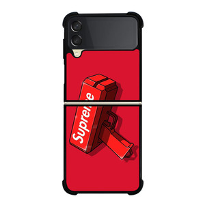 SUPREME MONEY GUN Samsung Galaxy Z Flip 3 Case Cover SUPREME MONEY GUN Samsung Galaxy Z Flip 3 Case Cover