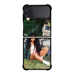 SZA CTRL SINGER Samsung Galaxy Z Flip 3 Case Cover SZA CTRL SINGER Samsung Galaxy Z Flip 3 Case Cover