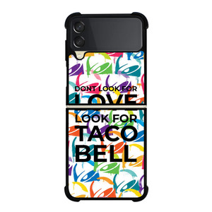 TACO BELL FUNNY QUOTES Samsung Galaxy Z Flip 3 Case Cover TACO BELL FUNNY QUOTES Samsung Galaxy Z Flip 3 Case Cover