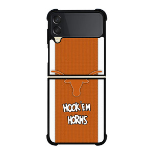 TEXAS LONGHORNS FOOTBALL SLOGAN Samsung Galaxy Z Flip 3 Case Cover TEXAS LONGHORNS FOOTBALL SLOGAN Samsung Galaxy Z Flip 3 Case Cover